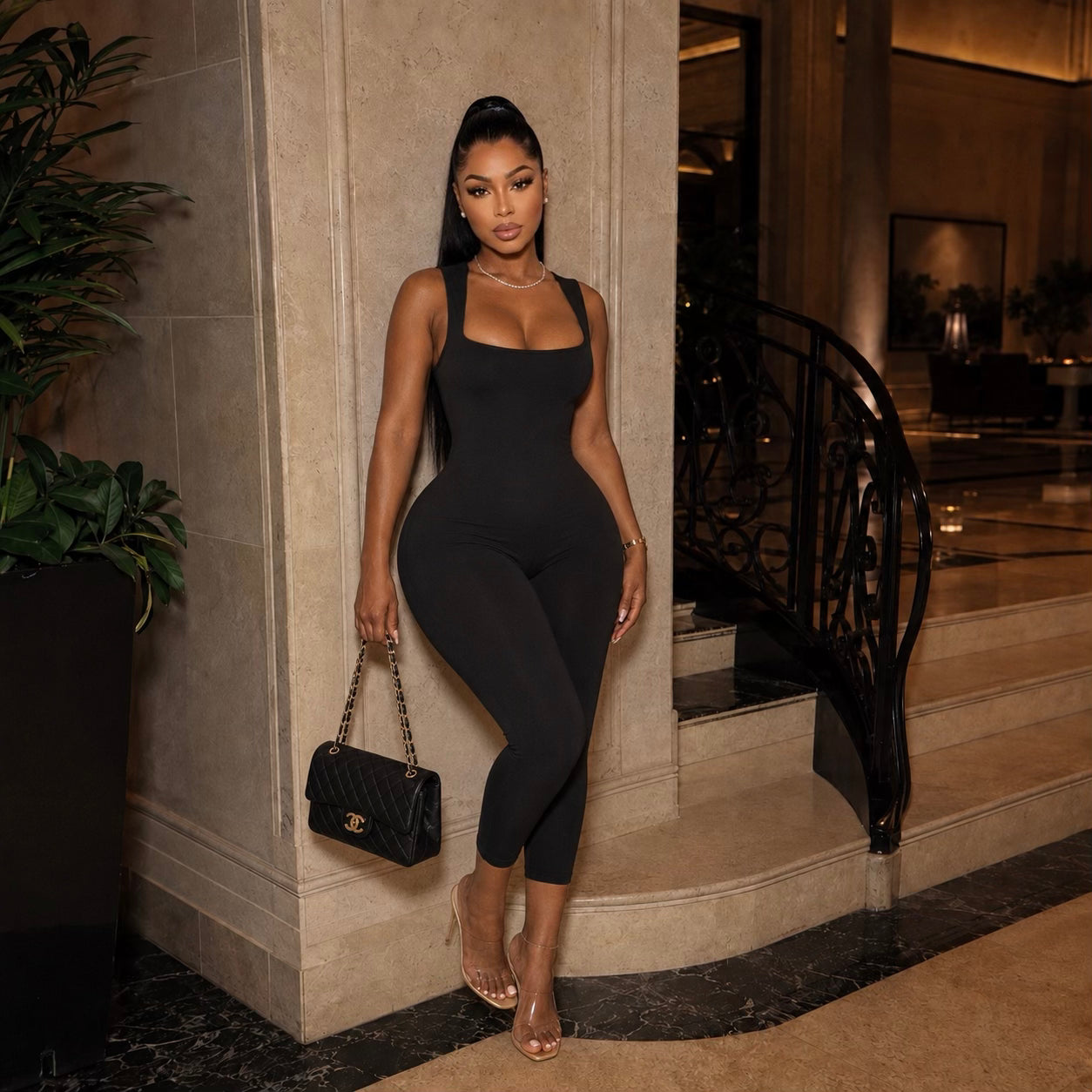 NOIR JUMPSUIT